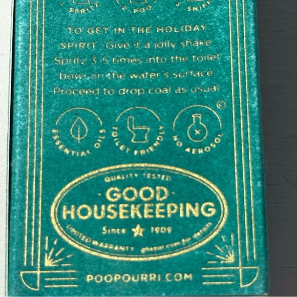 Poo-Pourri Toilet Spray Limited Edition Scent Toilet Tidings Scent 2 fl oz - Picture 7 of 14